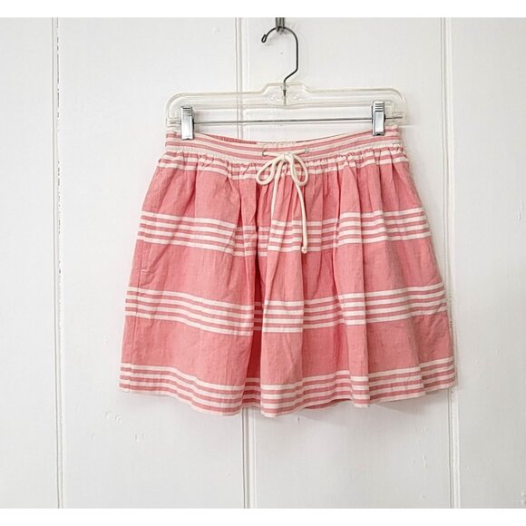 Jack Wills Fabulously British Dresses & Skirts - Jack Wills Fabulously British Cotton Drawstring Mini Skirt